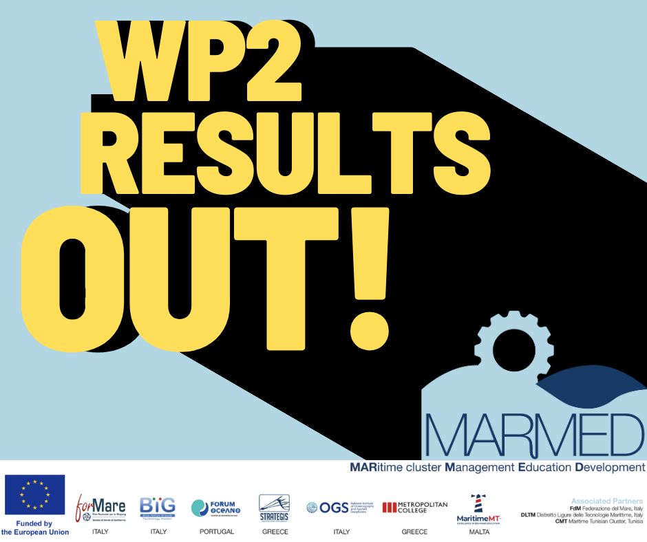 MarMED project – WP2 report on “Skill Gaps Analysis” – STRATEGIS Maritime  ICT Cluster